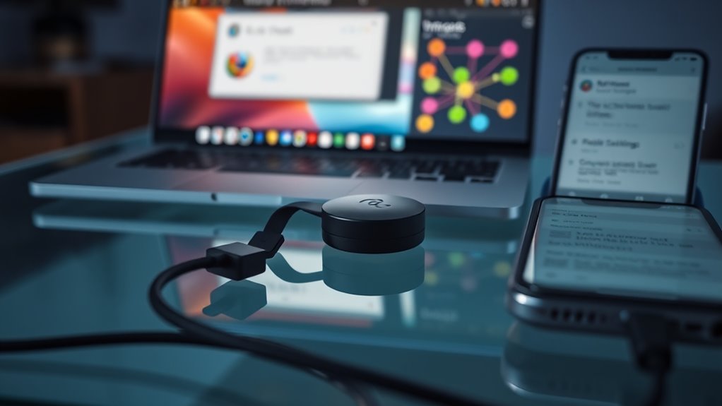 update devices for smooth casting