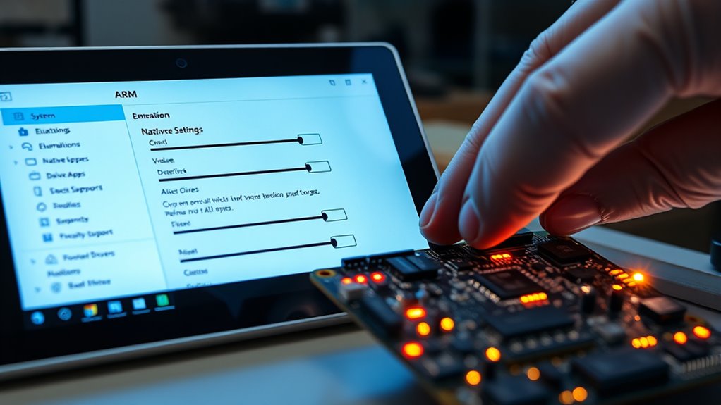 use native arm64 drivers
