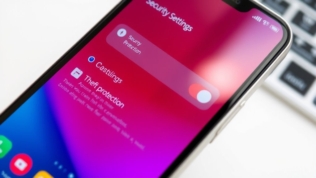 verify device theft protection