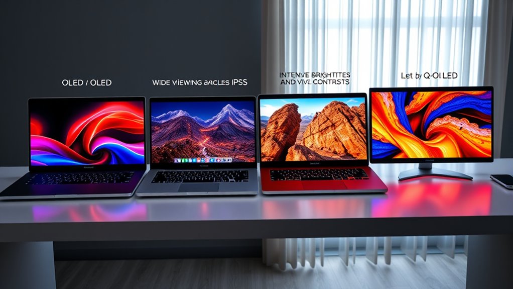 vivid accurate bright displays