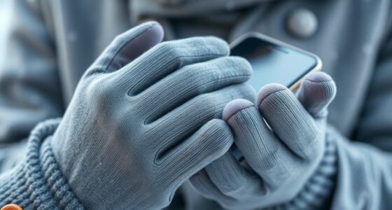warm responsive touchscreen gloves