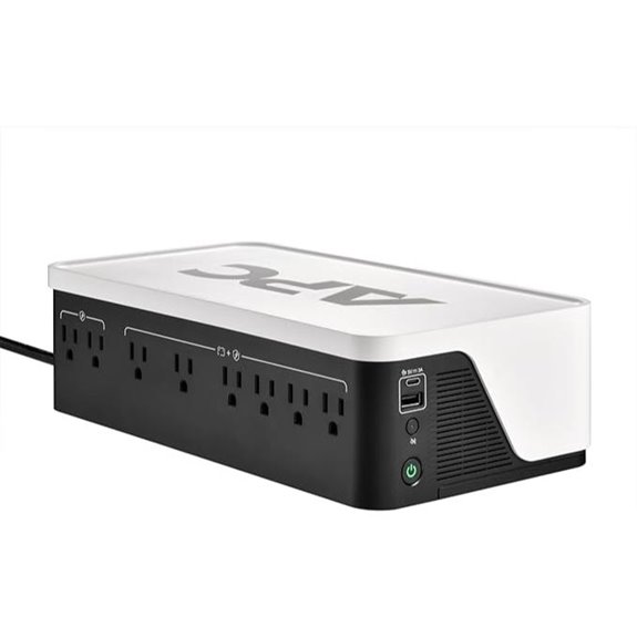 APC 1050VA UPS Battery Backup with USB Charging