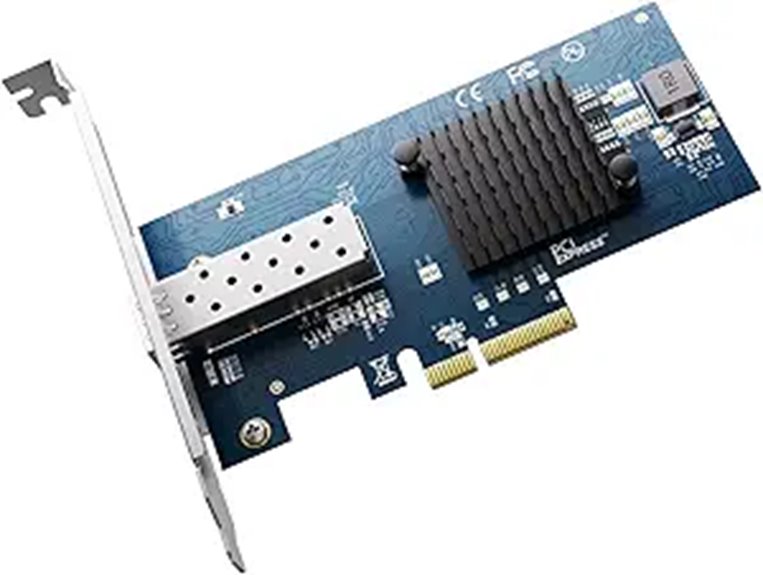 10 Gbps PCIe NIC with SFP+ Port