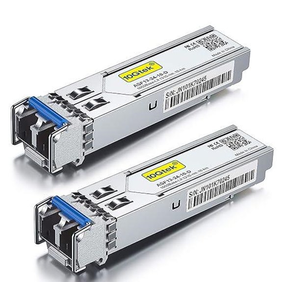 10Gtek 1.25G SFP Transceiver Pack of 2