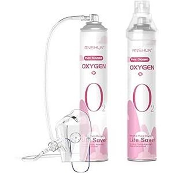 Premium 10L Adult Oxygen Canisters (2-Pack)