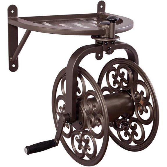 Liberty Garden Rotating Garden Hose Reel (125 ft)