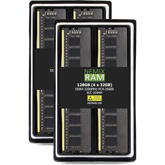 NEMIX 128GB DDR4 ECC UDIMM Kit for Dell Servers