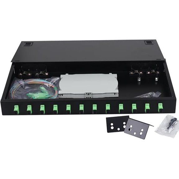 Xunsomten 12-Port Fiber Patch Panel Kit