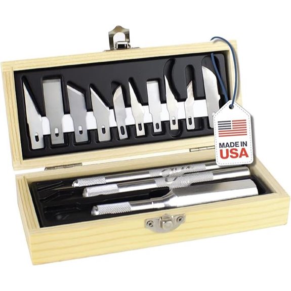 Excel Craftsmen 13-Piece Precision Craft Knife Set