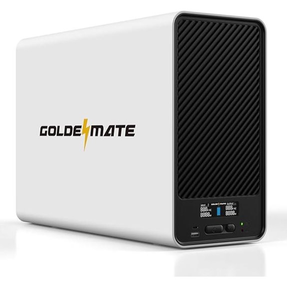 GOLDENMATE 1500VA Lithium UPS Backup with LCD