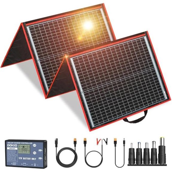 150w foldable solar kit