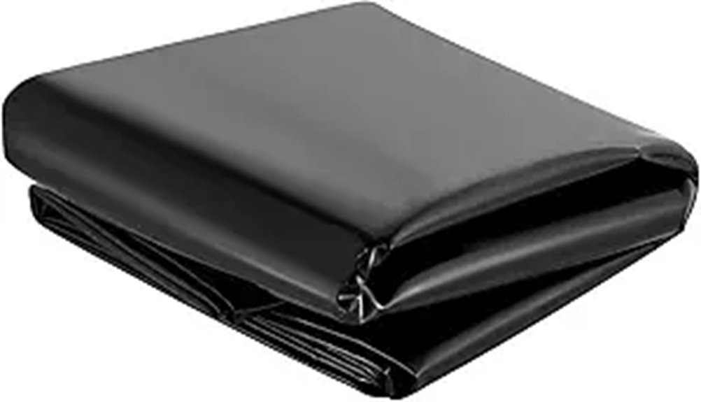 VEVOR Pond Liner 15x20 ft 20 Mil Black