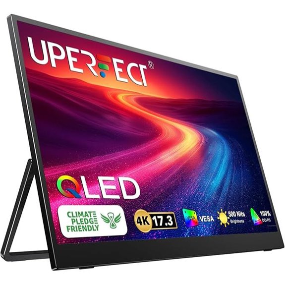 UPERFECT 17.3 4K Portable Monitor with HDMI/Type-C