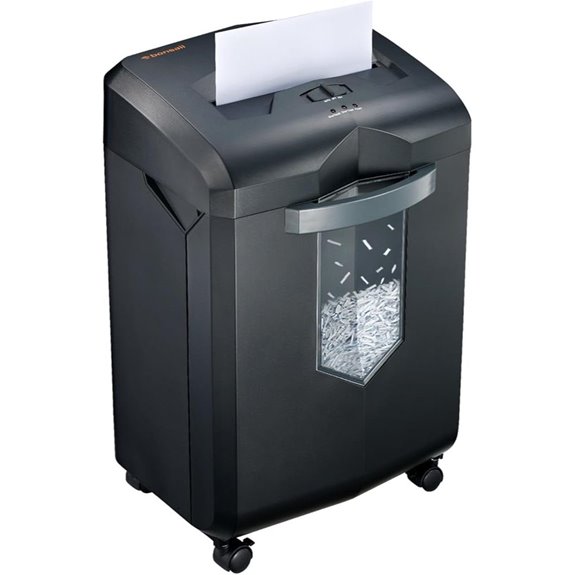 Bonsaii 18-Sheet Cross-Cut Paper Shredder with Basket