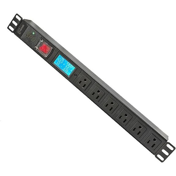 19-Inch Rackmount Power Distribution Unit with OLED