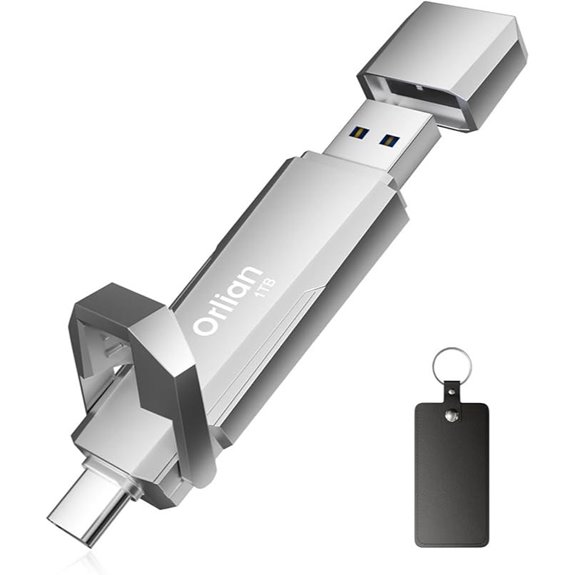 1TB Portable SSD with USB 3.2 Gen 2