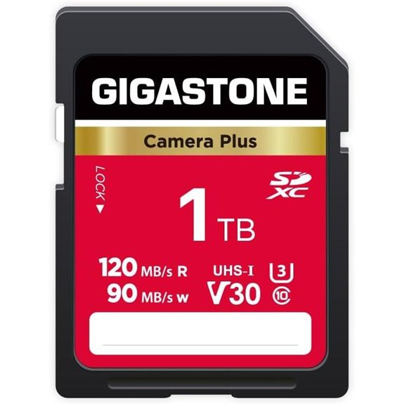 GIGASTONE 1TB SDXC Memory Card with Mini Case