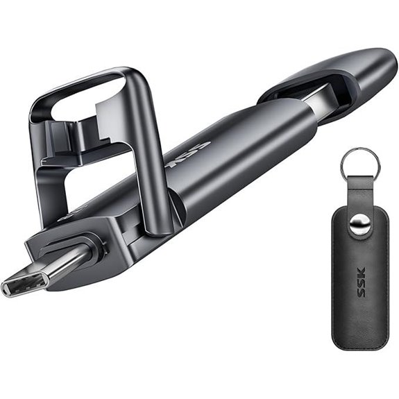 SSK 1TB USB 3.2 Dual-Drive External SSD