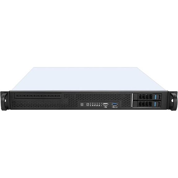 1U Rackmount Server Chassis with Hot-Swap Bays