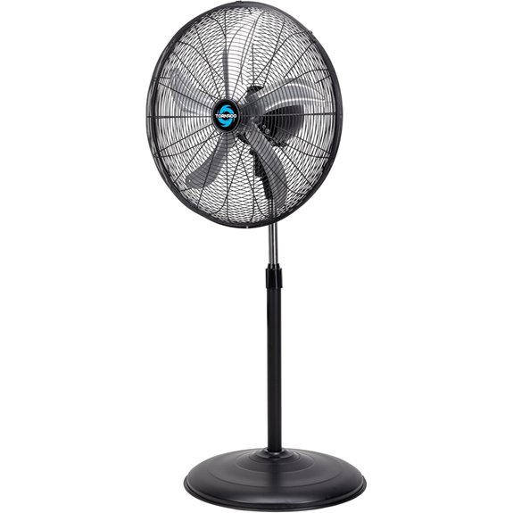 Tornado 20” Oscillating Pedestal Fan (UL Listed)