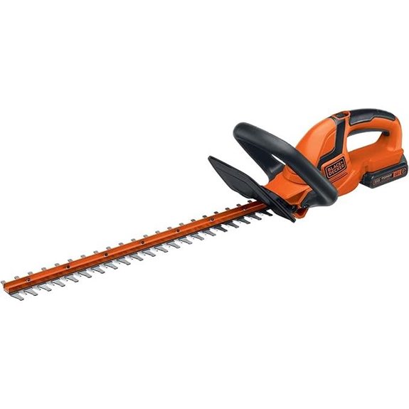 BLACK+DECKER 20V Cordless Hedge Trimmer with Battery