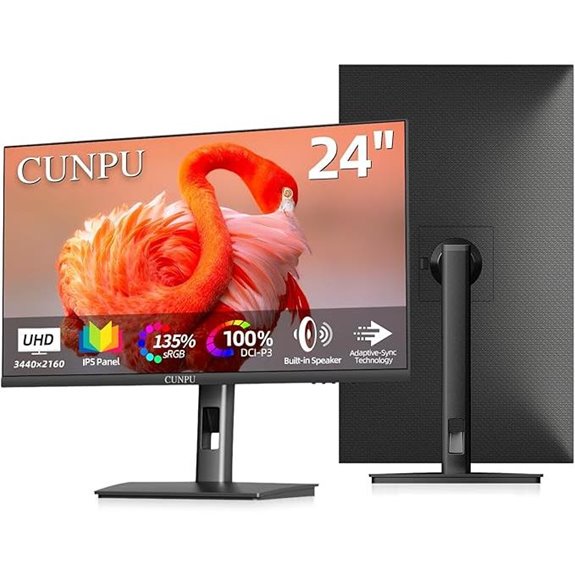 24-Inch 4K IPS Monitor with HDR10 and Speakers