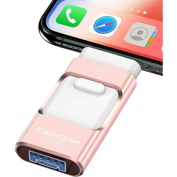 256GB iPhone Flash Drive with High-Speed Transfer