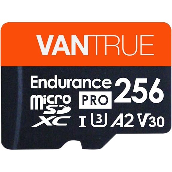 Vantrue 256GB UHS-I U3 4K SD Card with Adapter