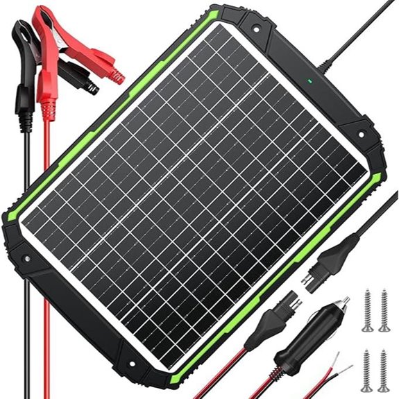 Sun Energise 25W 12V Solar Battery Charger & Maintainer