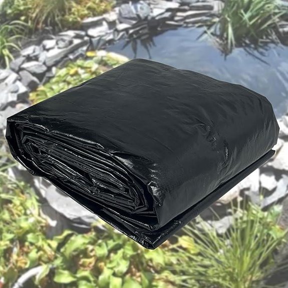 Yeezoo 25x25ft Reinforced Pond Liner for Outdoors
