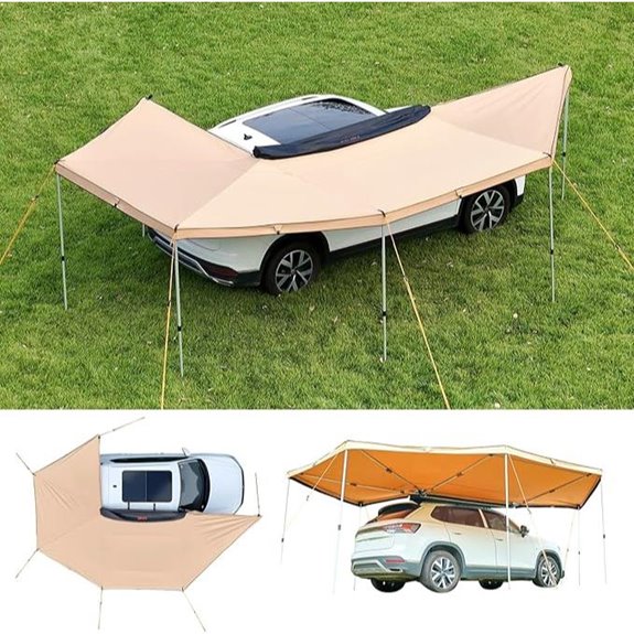 VEVOR 270° Vehicle Awning with Carry Bag