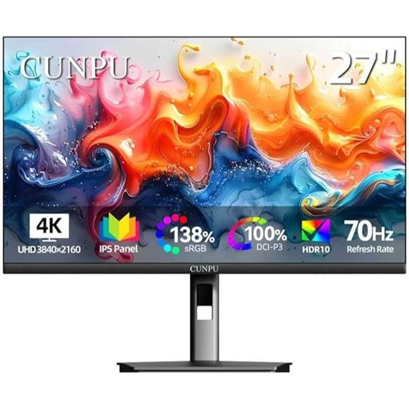 27-Inch 4K IPS Monitor with HDR Adaptive Sync
