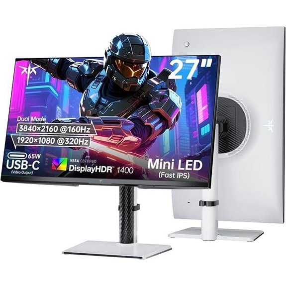 KTC 27-Inch 4K UHD Gaming Monitor with HDR