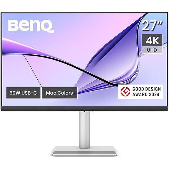 BenQ MA270U 27” 4K Monitor with USB-C & Adjustable Stand