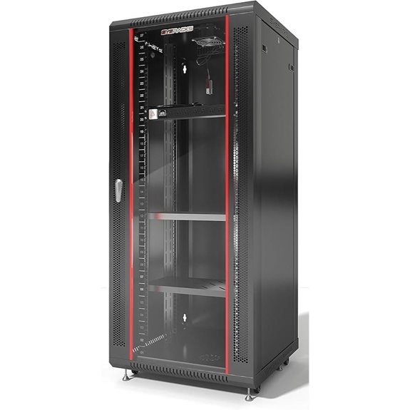 Sysracks Wall Mount Server Rack (27U 24-Inch Deep)