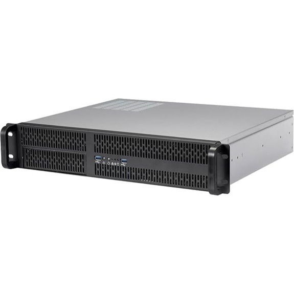 2u server chassis with fans