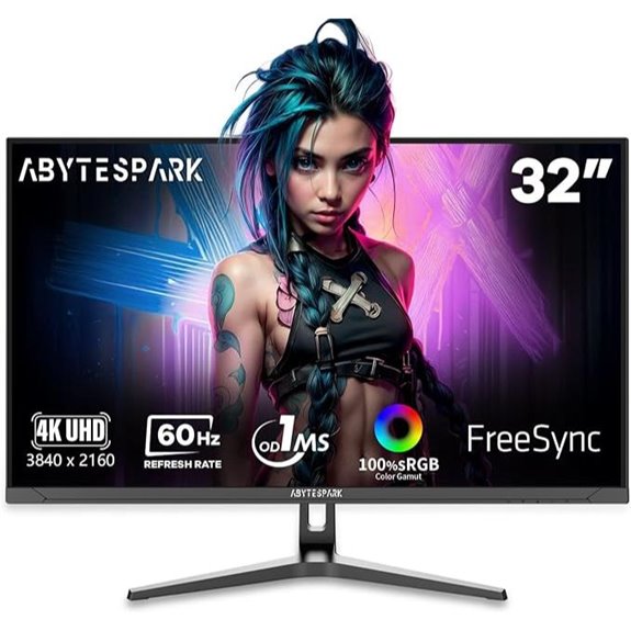 32 Inch UHD 4K Gaming Monitor with FreeSync