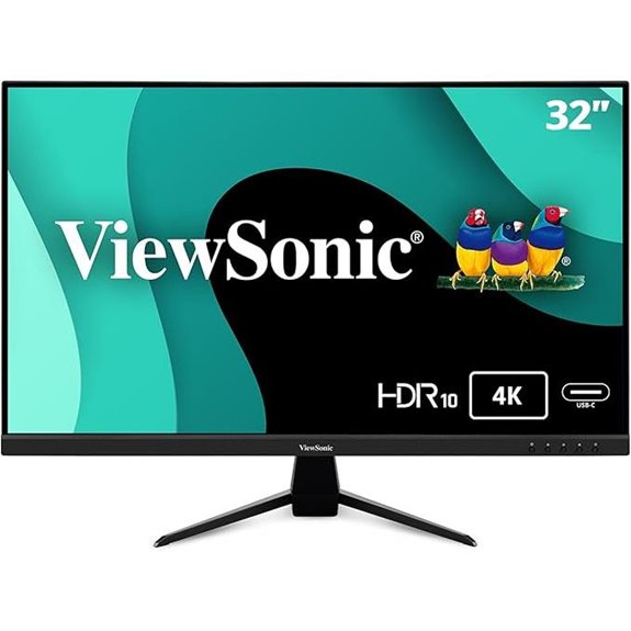 ViewSonic VX3267U-4K 32-Inch 4K UHD Monitor
