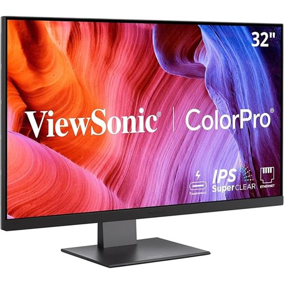 ViewSonic 32-Inch 4K UHD IPS Monitor with Thunderbolt 4