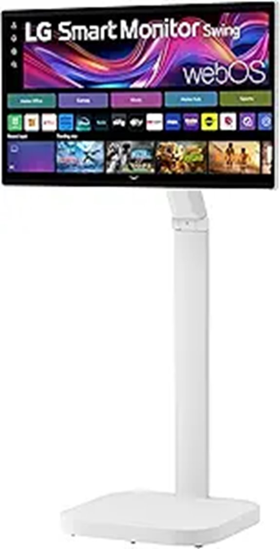 LG 32-Inch 4K UHD Touchscreen Monitor with Adjustable Stand