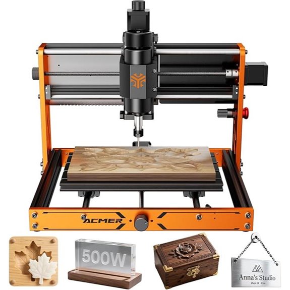 ACMER 3S 500W CNC Router for Wood & Metal