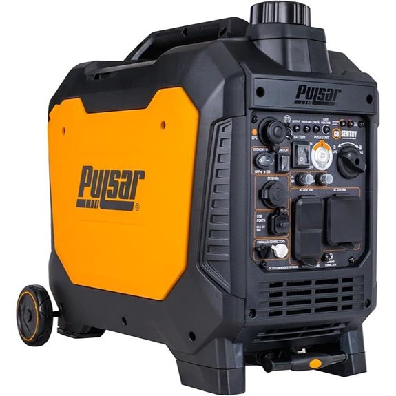 Pulsar 4000W Portable Dual Fuel Generator with Remote