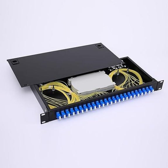 High-Performance 48-Port LC Fiber Enclosure Kit
