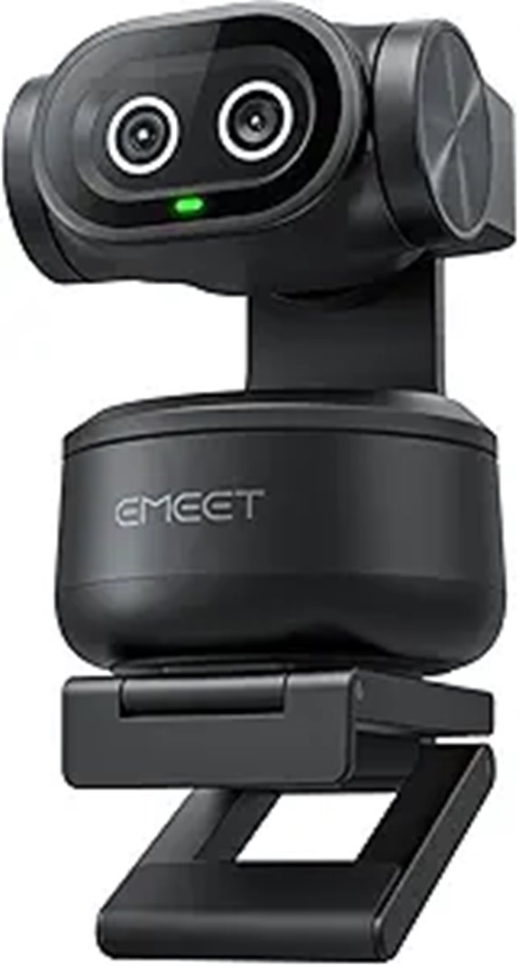 EMEET PIXY 4K AI PTZ Webcam with Auto-Tracking