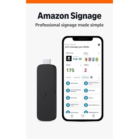 Amazon Signage Stick: 4K Media Player for Businesses