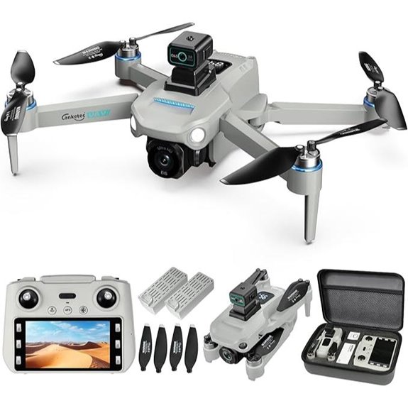 4K GPS Drone with Camera Auto Return Obstacle Avoidance