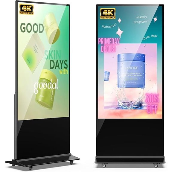 JIYANG 65 4K Digital Signage Display with HDMI
