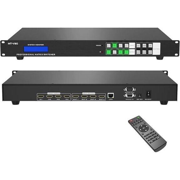 MT-VIKI 4K HDMI 4x4 Matrix Switcher & Splitter