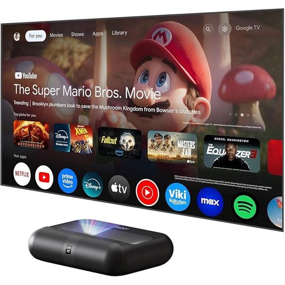 Yaber K300s 4K Laser Short Throw Projector