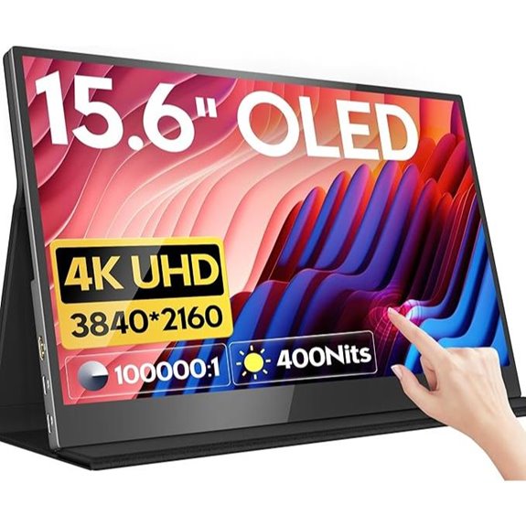 HONGO 4K OLED Portable Monitor with Touchscreen